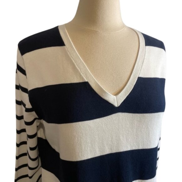 NWT Tommy Hilfiger Striped Long Sleeve Top Size Large - Picture 5 of 7